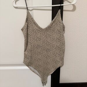 Cheetah print Gaze tank body suit